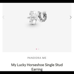 COPY - Pandora Me Lucky Horseshoe Earrings